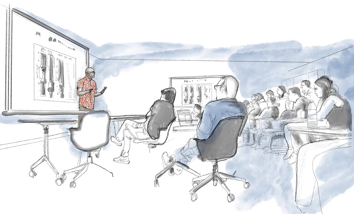 ucd_physiology's tweet photo. Departmental faculty and trainees were treated to a terrific in-house seminar this week—#PMB Chair @lfsantana68 presented his lab’s recent explorations of microvascular networks and cardiac electrical signals!⚡️🫀🔬#ScientistSketch https://t.co/aypVGta3PP