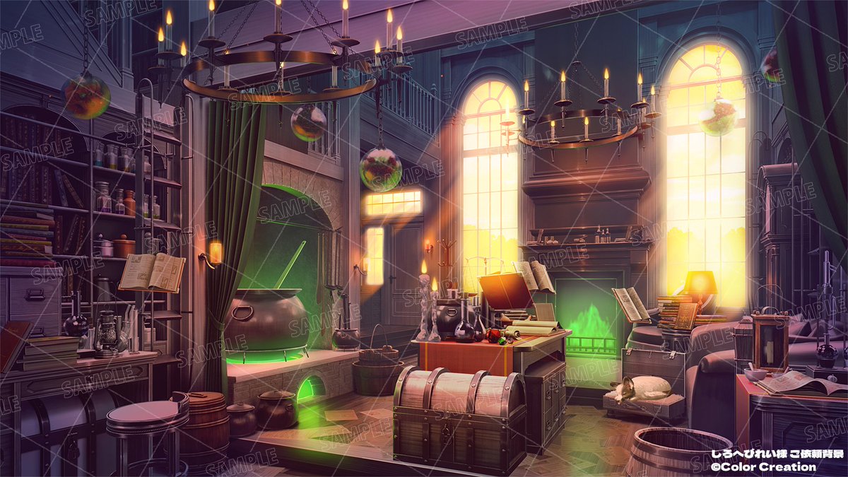 ColorCreation75's tweet image. 【🐍お仕事告知🤍】

この度Vtuberしろへびれい様の
お部屋のイラストを担当させて頂きました！✨

錬金術師の衣装に合った魅力的な
良いお部屋に仕上がったと思います！✨

ご依頼ありがとうございました！🐍🤍

Youtube&amp;gt;&amp;gt;youtube.com/@snake_5291
HP&amp;gt;&amp;gt;shirohebirei.com
X&amp;gt;&amp;gt;@snake_5291_V