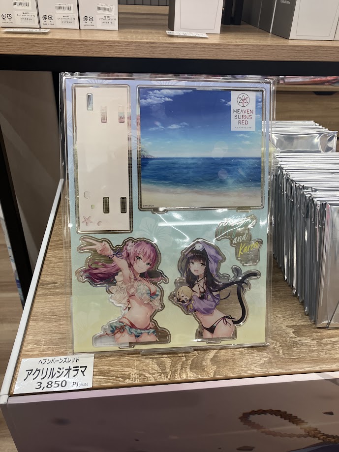 ヘブンバーンズレッド 2024水着ビジュアル B2タペストリー（ヘブバン