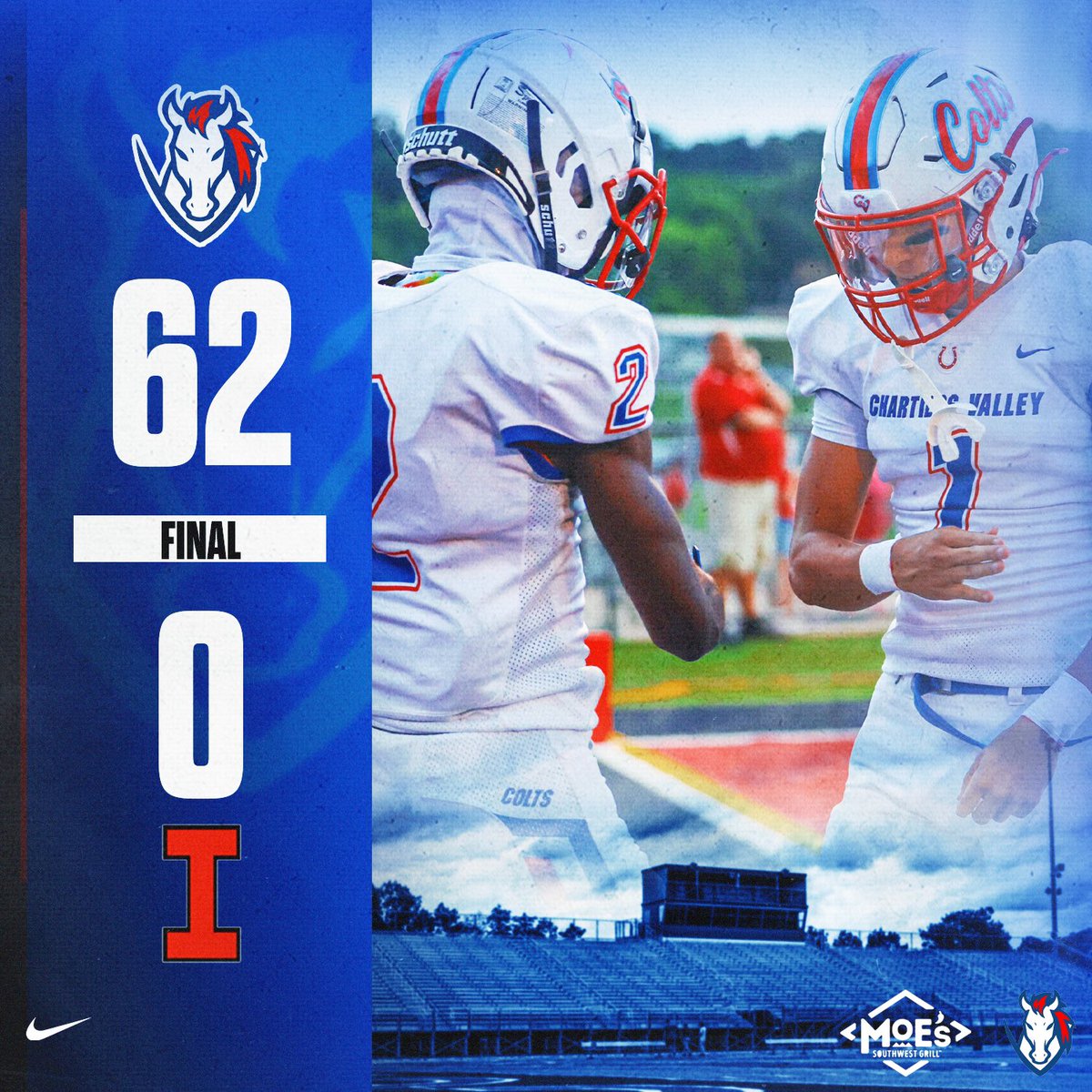 CVColtsFootball's tweet image. COLTS WIN‼️

🔴#RideOut 🔵