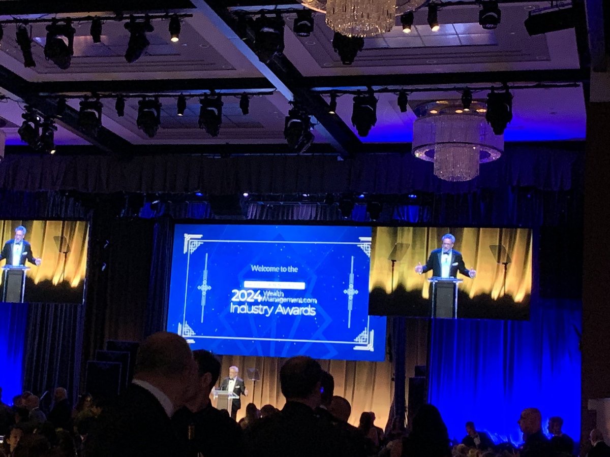 Congratulations to all the finalists and winners, and everyone attending #wealthies who understand the spirit of these awards: Supporting the success of wealth managers and, ultimately, their clients.