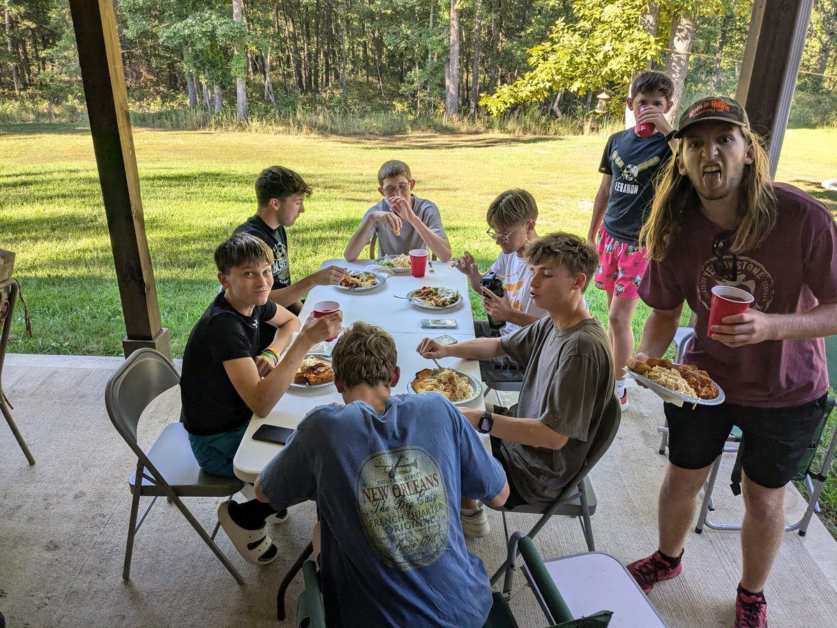 The pasta was perfect, now it's time to race! 
SWCCCA @ Bolivar
Varsity Girls @ 8:00
Varsity Boys @ 8:50
J.V. Boys and Girls @ 9:25
<a href="/wchristianleb/">Will Christian</a>
<a href="/_abbeyjohnson_/">Abbey Johnson</a>