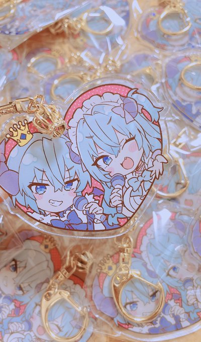 アクキー(再販分)が無事に印刷所から届きました👑✨
点検したり注意書きシール貼り終わったらBOOTH発送の準備していきますのでもうしばらくお待ちをっ📦 