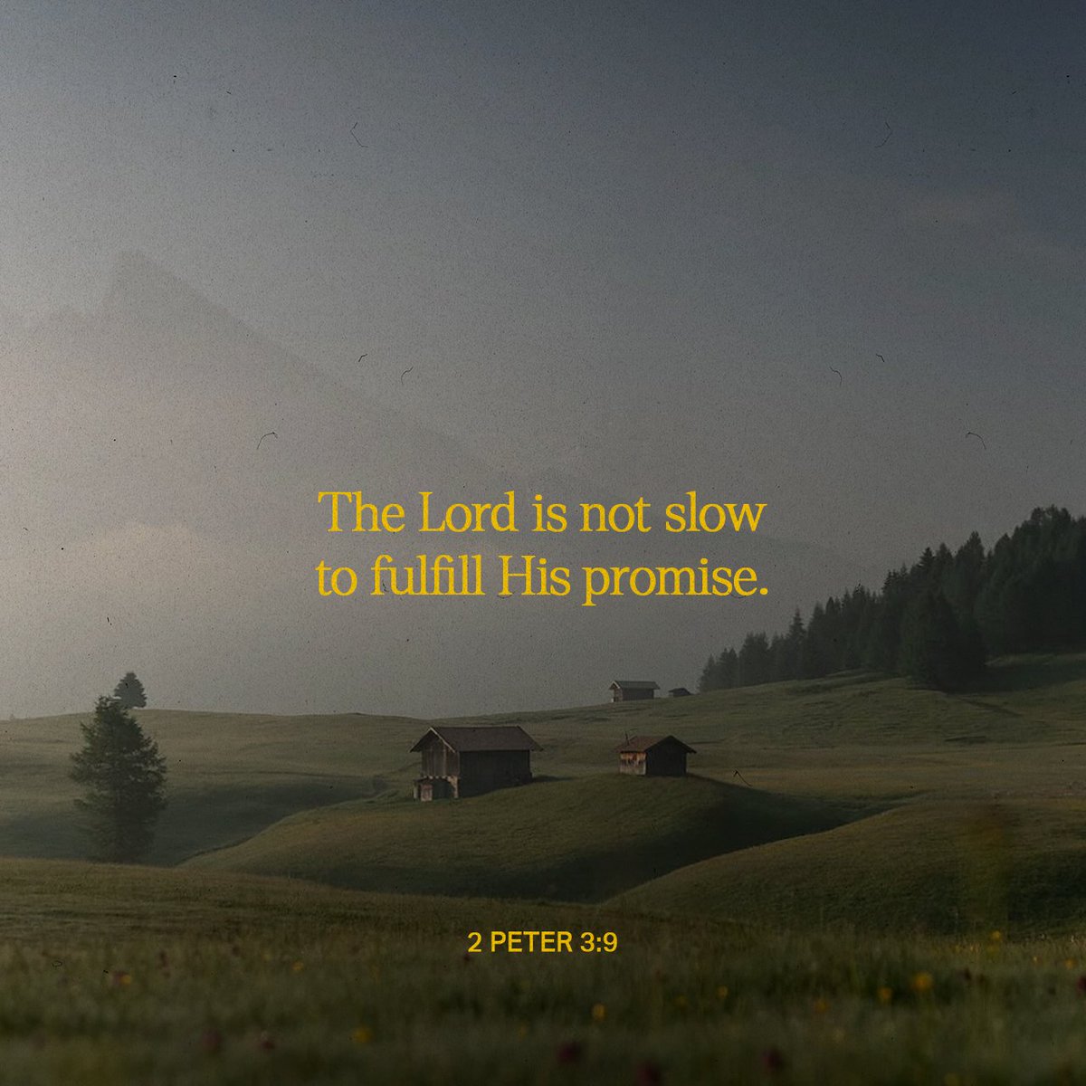 YouVersion's tweet photo. 2 Peter 3:9 https://t.co/VsOimZnYXl