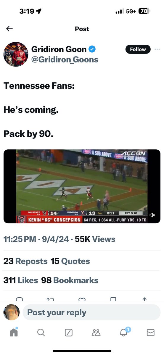 Cucksey_Strong's tweet photo. @VolsAboveAll https://t.co/vMQXR490kr