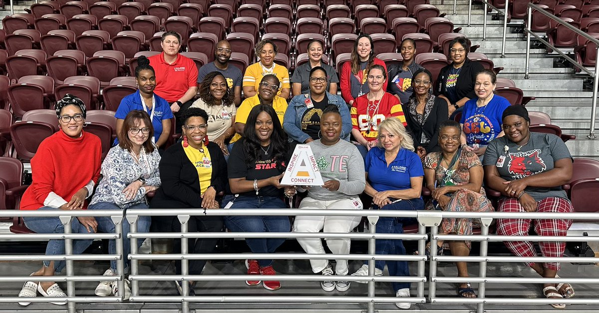 The @SELCulture_AISD dream team minus a few!  Together we are changing the trajectory of students’ lives in <a href="/AldineISD/">Aldine ISD</a>!  Our department’s mission is to make an impact on all of our campuses! @MarcieStrahan <a href="/DiakaMelendez/">Diaka R. Melendez</a>