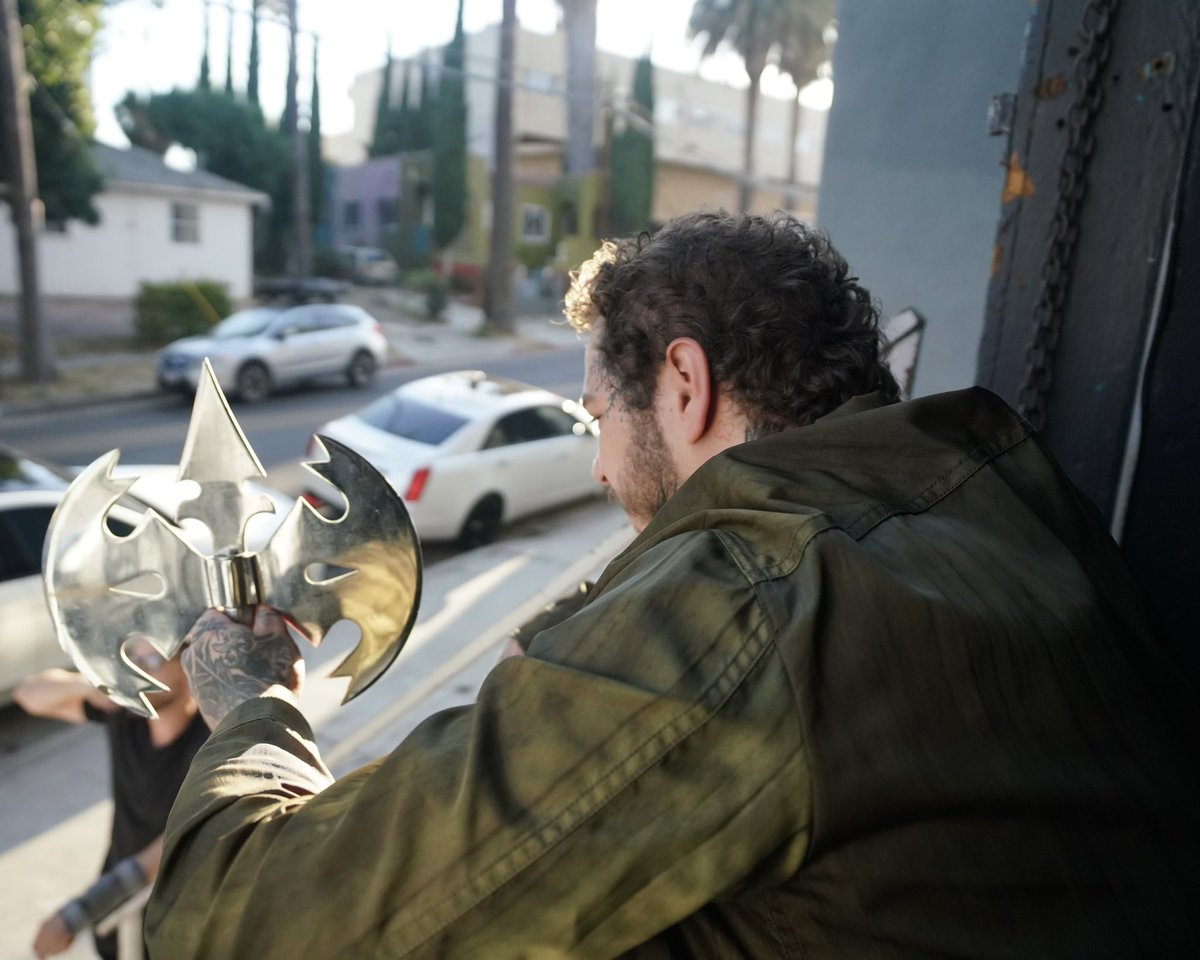 It’s been such a long time since the H’S B photoshoot. We’ve been waiting for a long time to share these pics. Here’s some more never-before-seen PM-3 shots from the Posty Co vault. Happy 5 years, #HollywoodsBleeding!