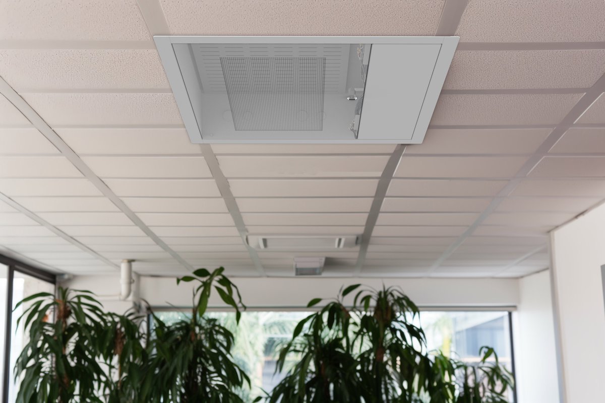 peacemounts's tweet image. Introducing the Ceiling-Mounted Media Enclosure: Hide your devices and cables for a clutter-free, stylish home. Fire-resistant and easy to install.

#mediacase #ceilingmount