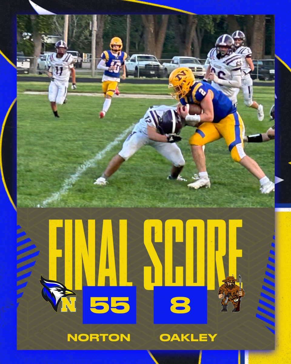 NtBluejay's tweet image. Norton dominates home opener