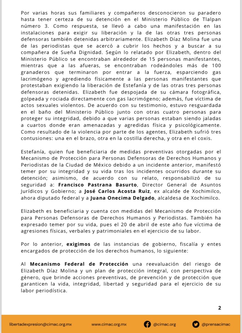 SuenaDignidad tweet picture