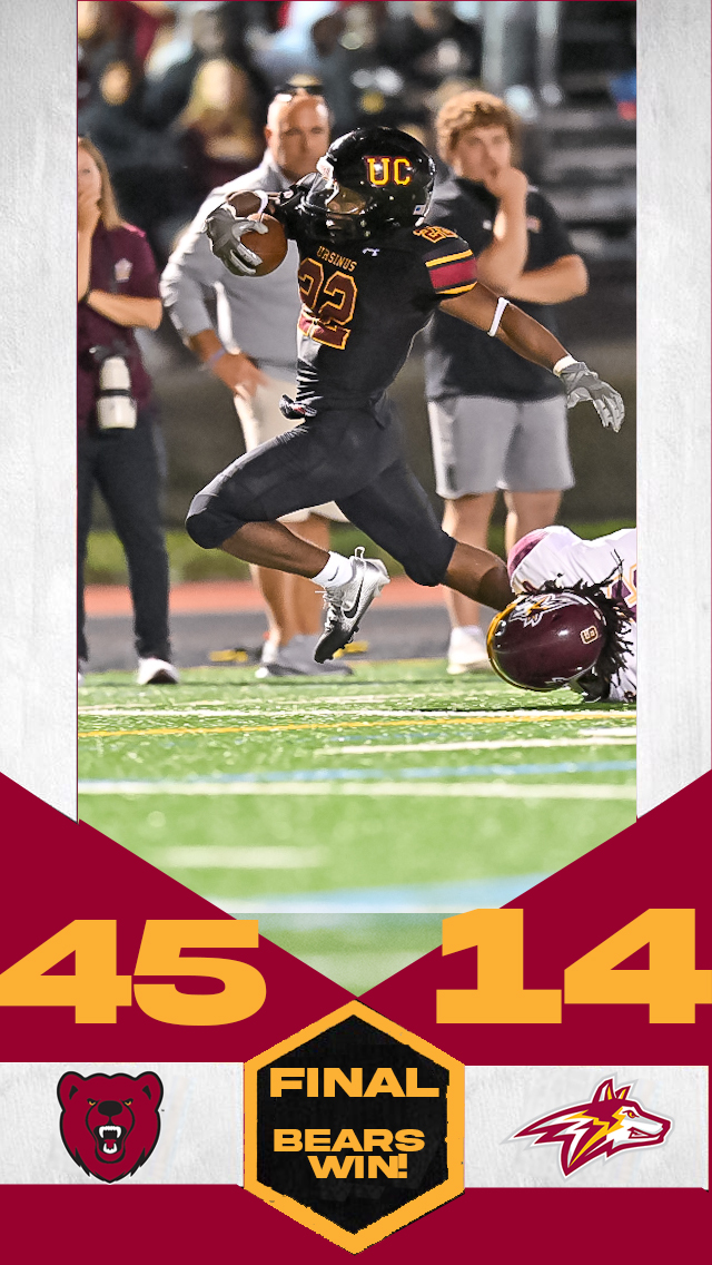 Ursinus Athletics (@ucathletics) on Twitter photo It was all <a href="/UrsinusFootball/">Ursinus Football</a> from the start! That's the way to open 2024! #UpTheBears #d3fb It was all <a href="/UrsinusFootball/">Ursinus Football</a> from the start! That's the way to open 2024! #UpTheBears #d3fb