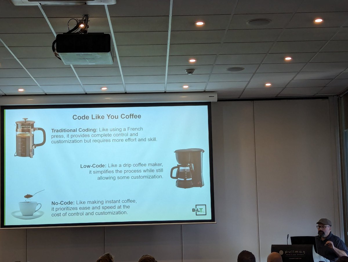 Such a great slide that represents not only code but AI use too! <a href="/theBIMsider/">Carl Storms</a> #BILTANZ