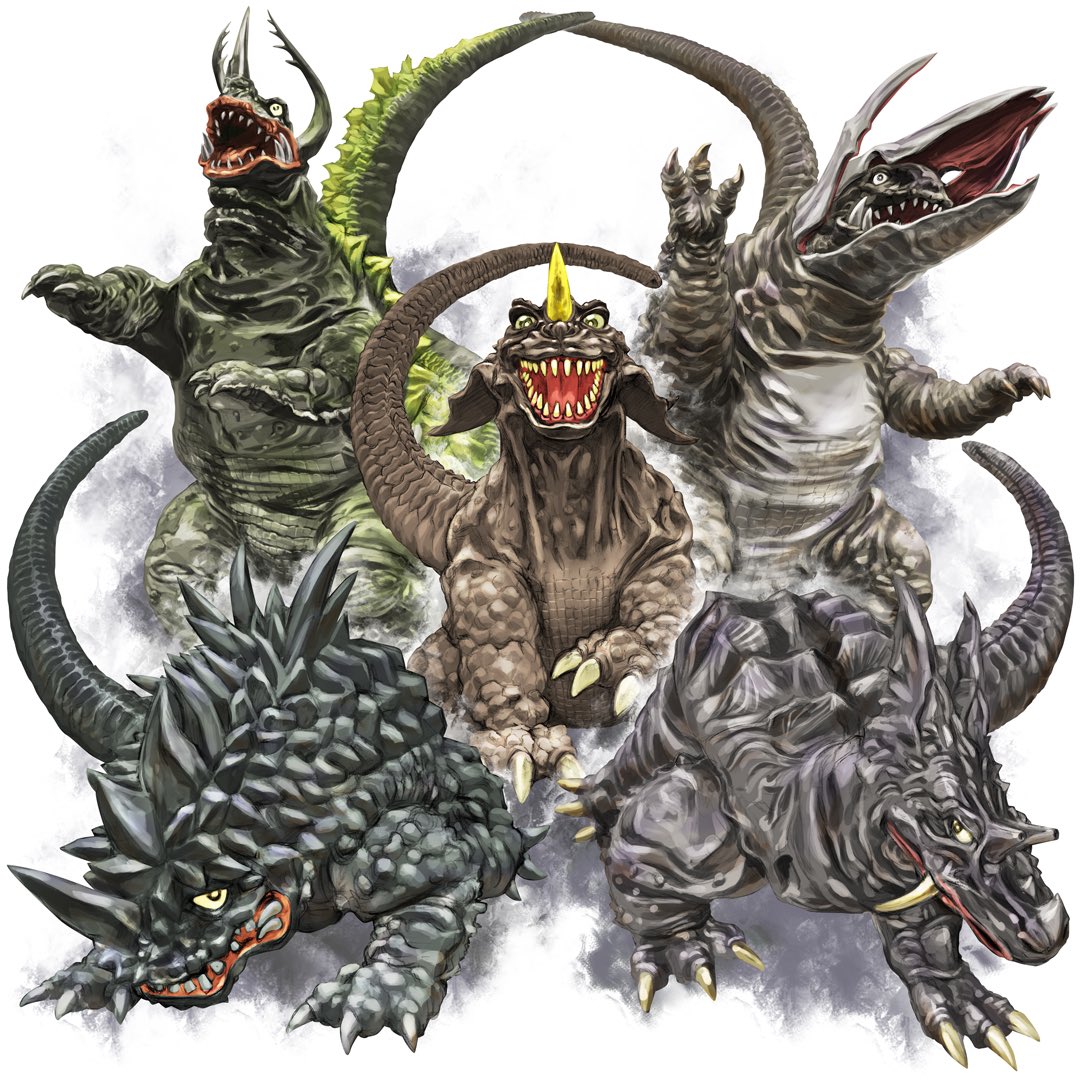 IGUNUK17's tweet photo. やっぱ地底怪獣の眷属って良いわぁ
 #ウルトラマンアーク https://t.co/moYu1nzMRa