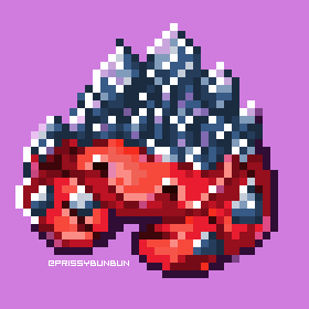 Prissybunbun's tweet photo. today's theme: #crystal #crab
@Pixel_Dailies

#pixelart #ドット絵 #pixel_dailies https://t.co/2Tr0tBvG3O