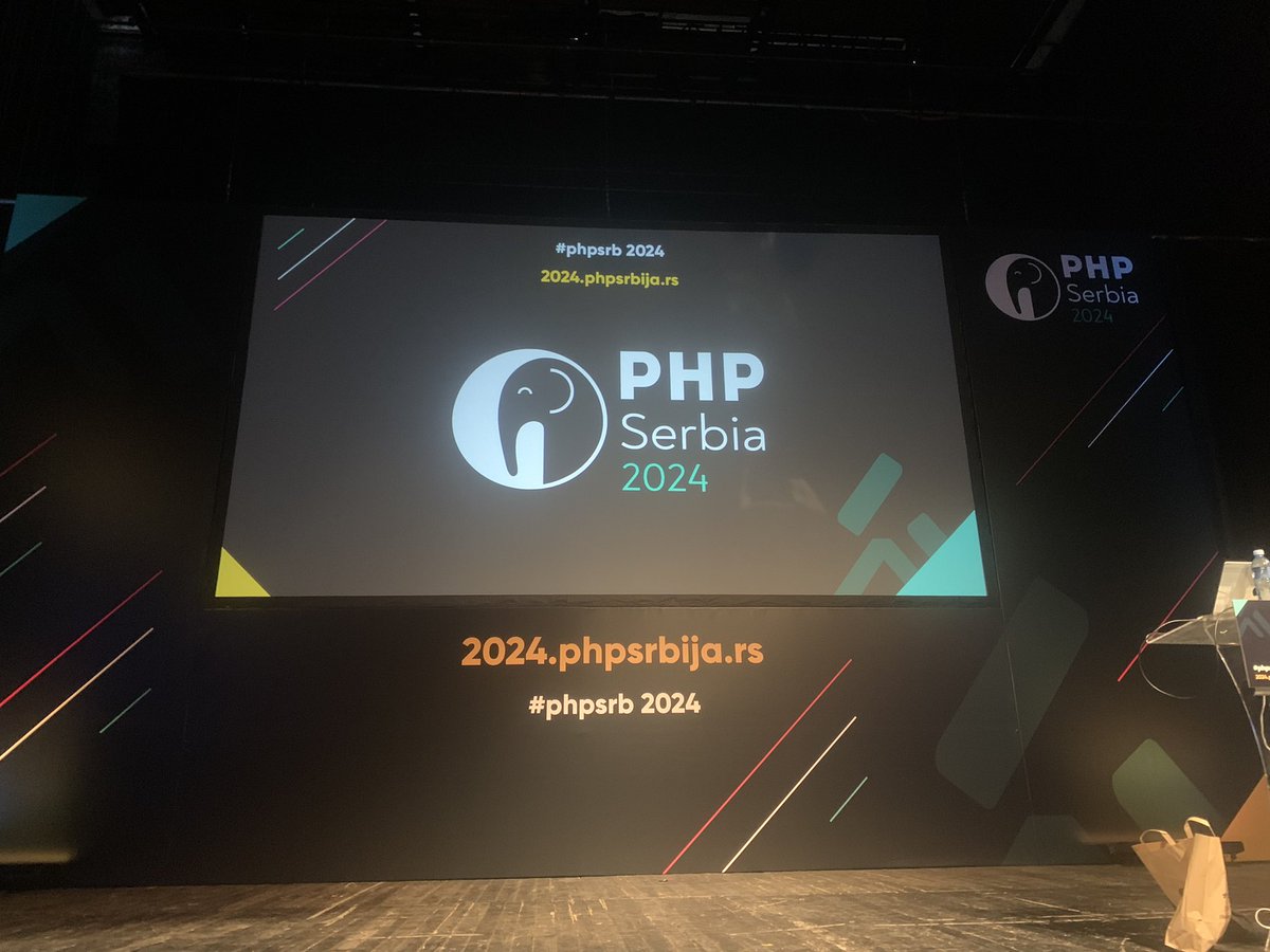 Day 2 let’s goooooooo #phpserbia <a href="/PHPSrbija/">PHP Serbia</a>