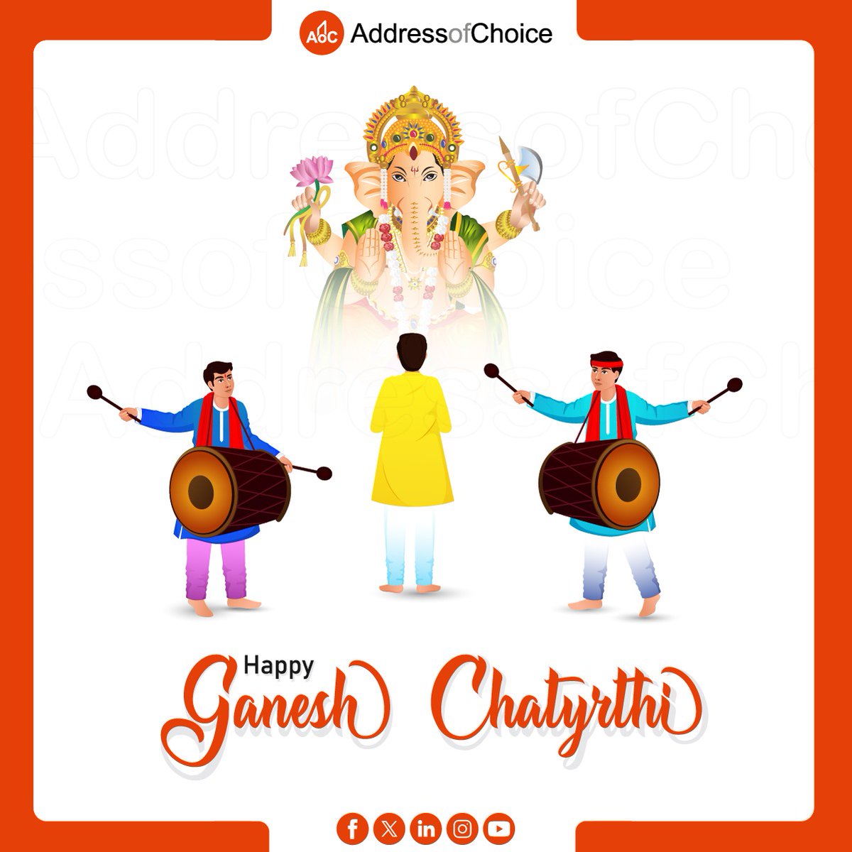 AddressofChoice's tweet photo. Wishing you a Ganesh Chaturthi filled with joy, laughter, and endless modaks! May Lord Ganesha bless you with good times and great food.
.
.
.
.
.
.
#ganpati #bappa #ganpatibappamorya #ganesha #ganesh #ganpatibappa #ganeshchaturthi #ganeshutsav #utsav #ganeshotsav #lordganesha https://t.co/Iw2fXslWYV