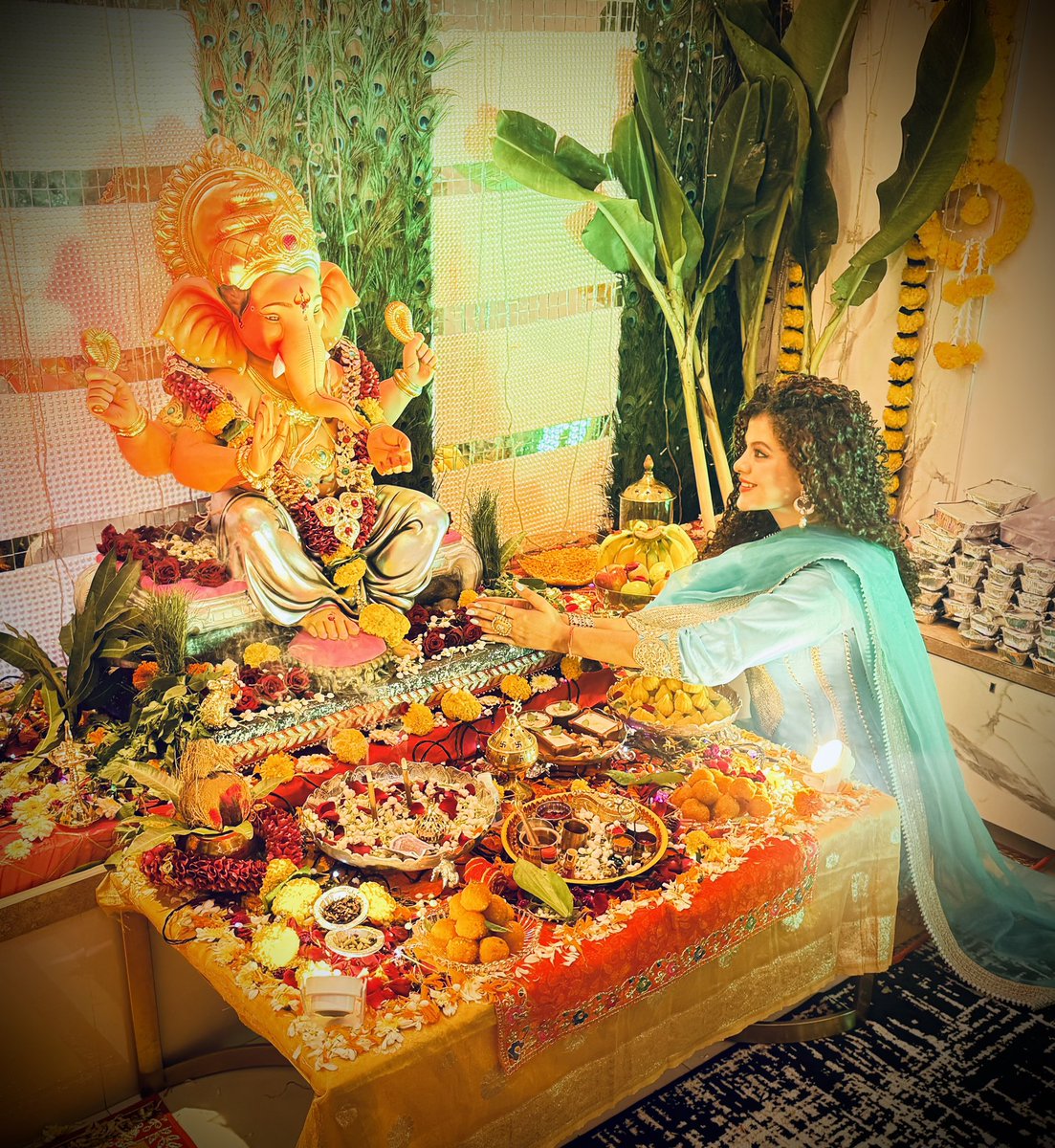 palakmuchhal3's tweet photo. श्री वक्रतुण्ड महाकाय सूर्य कोटी समप्रभा। 
निर्विघ्नं कुरु मे देव सर्व-कार्येशु सर्वदा॥🙏🏻 https://t.co/iBx5G9ZHTu