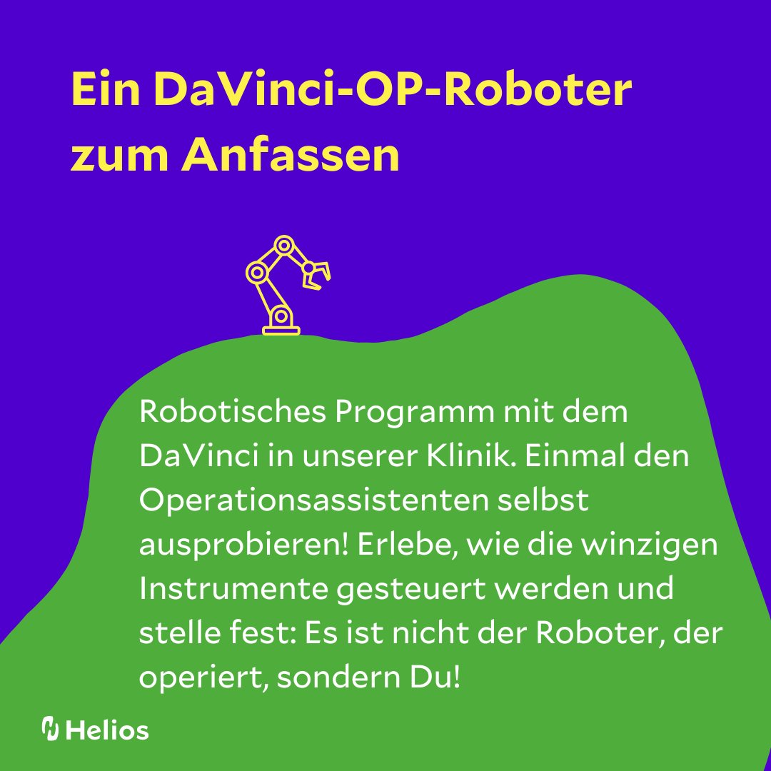 ✨ Noch 7 Tage! ✨

Der Countdown läuft! Am 14. September 2024 ist es endlich soweit: Unser Tag der offenen Tür startet 🚪. Im Rahmen von Wuppertal 24h live erwarten Dich von 10 bis 15 Uhr spannende Einblicke und ein buntes Programm 🎉. helios-gesundheit.de/standorte-ange…