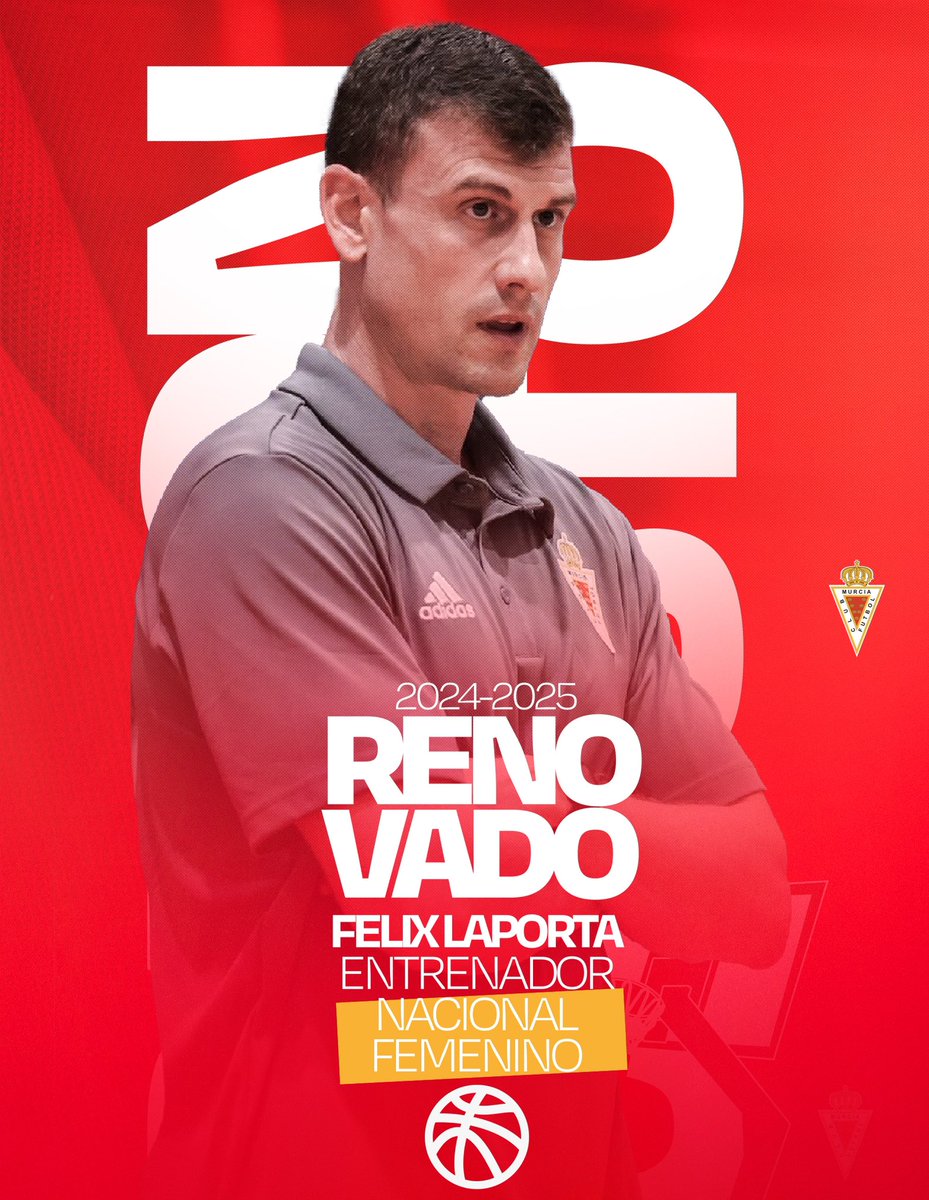 🏀 NACIONAL FEMENINO | ENTRENADOR.
¡FÉLIX LAPORTA RENOVADO!