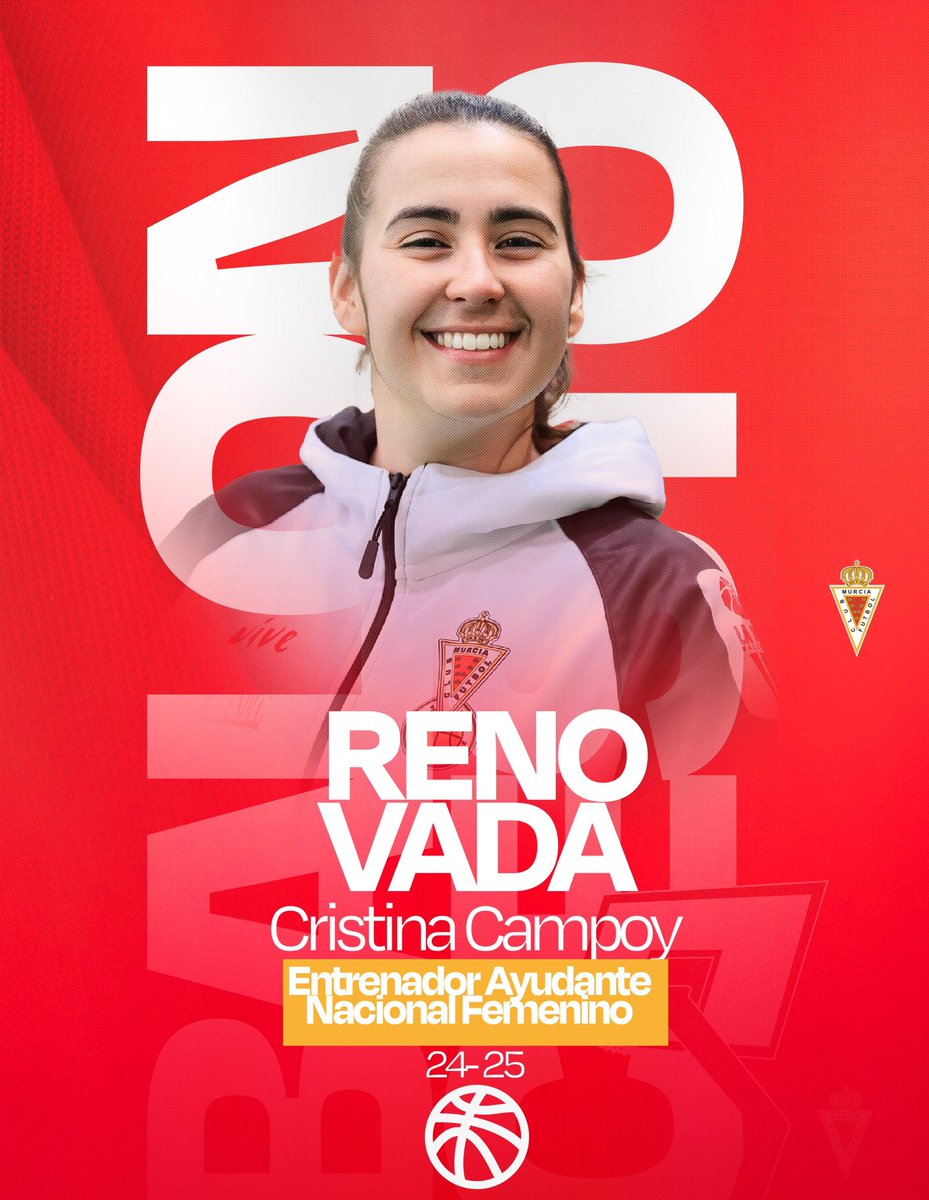 🏀 NACIONAL FEMENINO | 
¡Cristina Campoy : Entrenador Ayudante Nacional Fem RENOVADA!