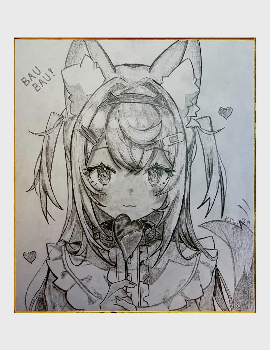 bb8xillustrator's tweet photo. #FWMCpix
 #FUWAMOCO 
こっちでも投稿!
(予約投稿のイラストとは別)
またまた久しぶりのイラストだぞ!
投稿は久しぶりじゃないけど
アナログエンボスを習得したので実践
まぁまぁ上手くいったのでは?
(それぞれ4~5時間)
 #鉛筆画 
 #拡散希望 https://t.co/r5TMbElgVi