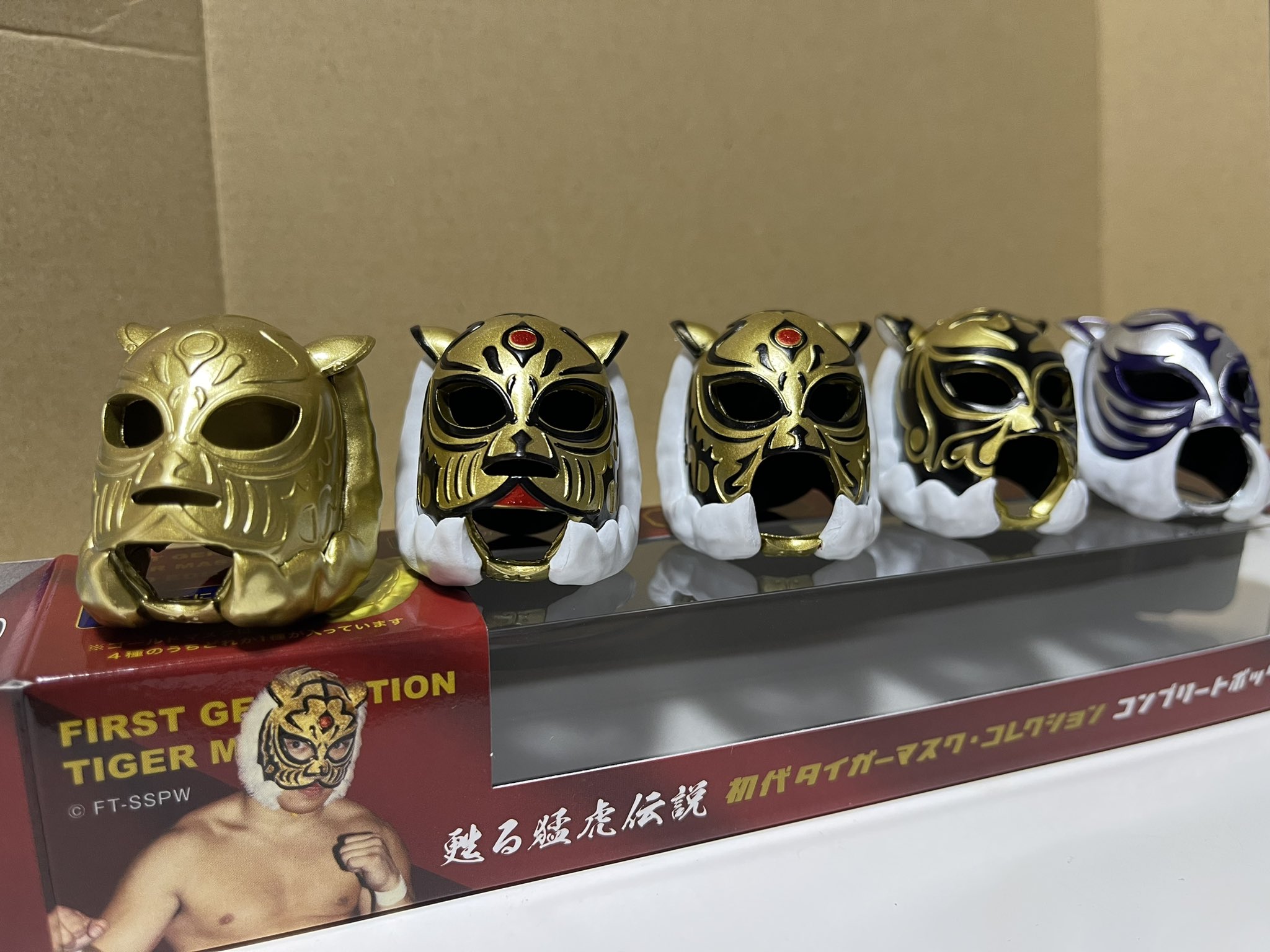 甦る猛虎伝説 初代タイガーマスク コレクション コンプリート