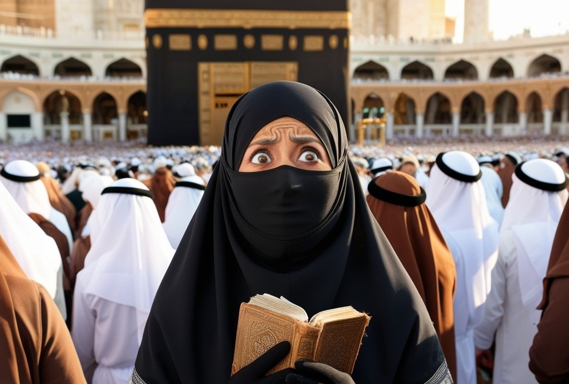 epanchjanya's tweet image. मक्का में हज के दौरान मुस्लिम महिलाओं से होता है छेड़छाड़!

मुस्लिम महिलाओं ने खुद सुनाई अपनी आपबीती!

ग्लोबल मीडिया पोर्टल सीएनएन की रिपोर्ट में हुआ है बड़ा खुलासा!

औरतें और बच्चियाँ सेक्स का खिलौना नहीं, कट्टर इस्लामी मानसिकता पर बैन लगाया जाना चाहिए!

हज पर गई मुस्लिम औरतें…