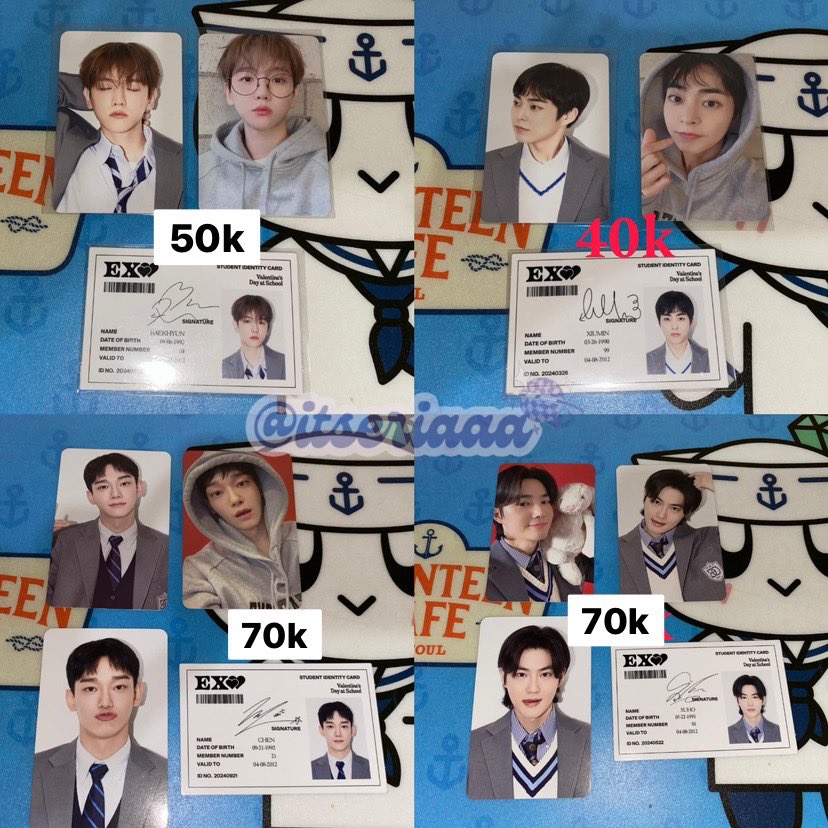 itseriaaa's tweet photo. Wts aab exo

✅ redi kamar
✅ take lebih dari 2 bisa nego
✅ keep event?Dp!
📌 Rembang, Jateng

t. wts chanyeol baekhyun xiumin sehun suho chen sechan baeksoo polaroid exo sg24 photocards pc lfs wtb wtt https://t.co/qcwTrG9t42