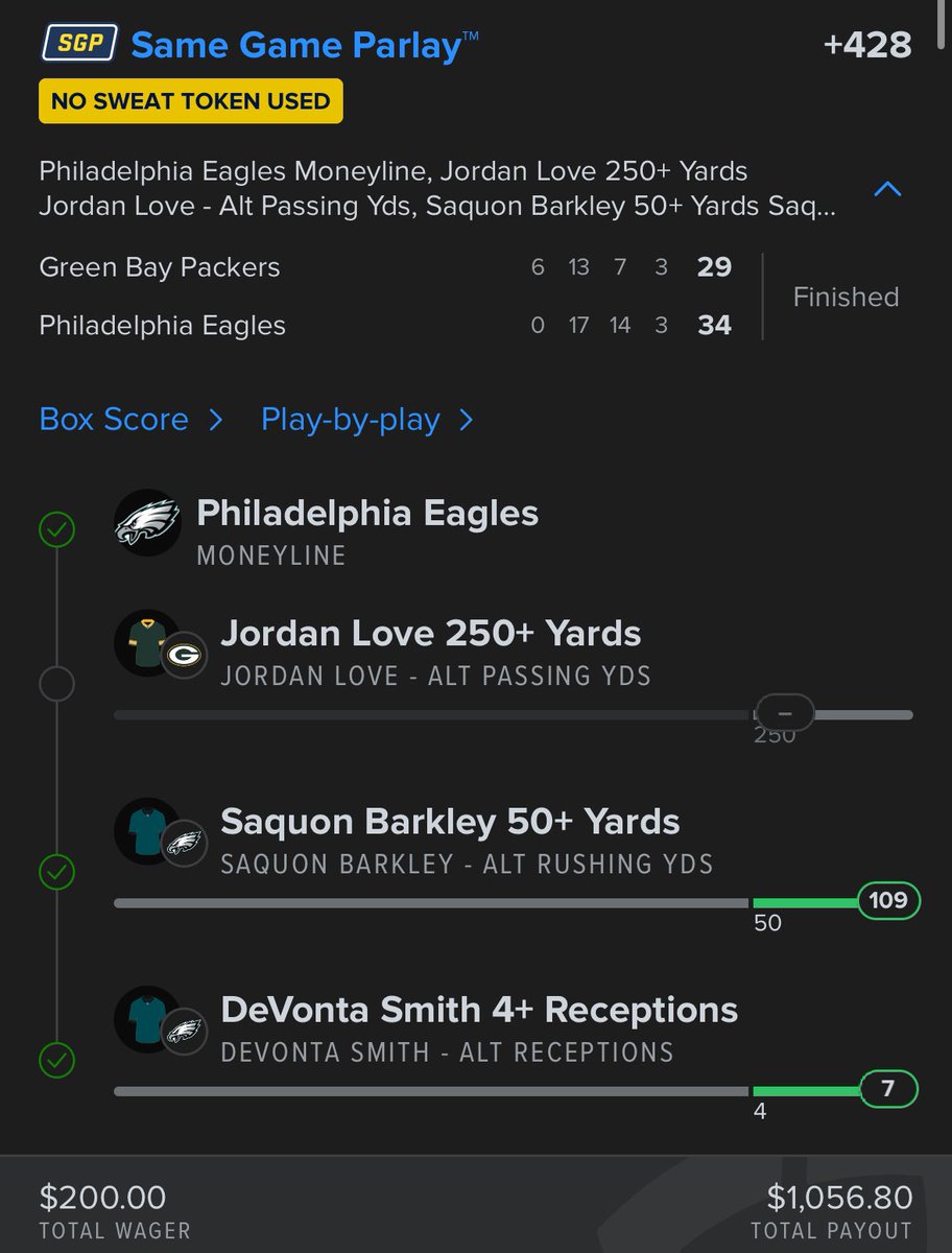 We ran that shit again. 🕺🏻 <a href="/willibetit/">Will</a> <a href="/Parlay_Bro/">B Money</a> <a href="/Jokeeee_/">Joke 🃏</a> <a href="/tommyob95/">Tommy</a>