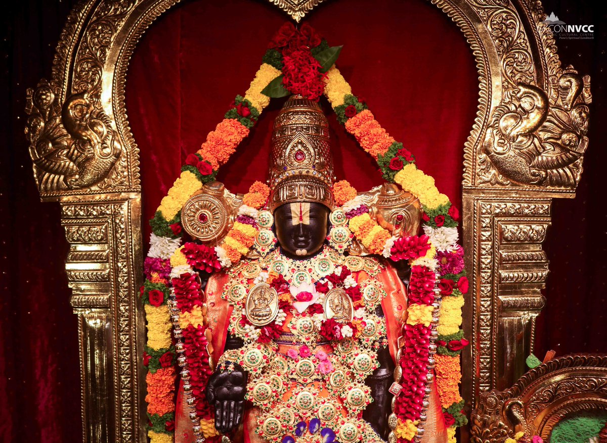 ISKCONPune's tweet photo. 🙏🏽Today's Darshan 📿 🗓07-09-2024🙏
🌷Sri Balaji🌷
🚩@ISKCONNVCCPune🚩
.
.
#ISKCONNVCCPune #ISKCONNVCC #ISKCONPune
#ISKCON #7thseptember #7thseptember2024 #Saturday
#kirtan #Harekrishna #Krishna #Kirtan #Krishna
#Harinaamsankirtan #Radheshyamdas
#Radhe #Radha #Radhakrishna https://t.co/efHm98kglR