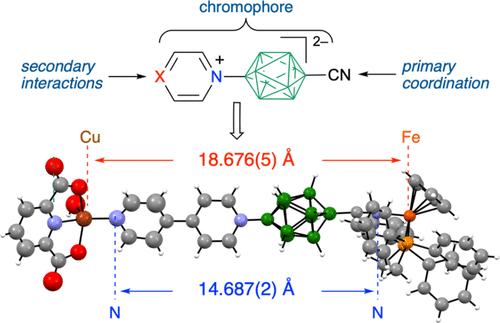 bhkenlo's tweet photo. [closo-B10H8-1-CN-10-Azinium]− Anions: Photoactive Heteroditopic Ligands for Metal Complexes | Inorganic Chemistry https://t.co/xCOSiJOj2J Friedli, Kaszyński, &amp; co-workers @InorgChem #boron #closo #B10H8 #CN #azinium #anions #ligands #photoactive #XRD #DFT #TDDFT #heteroditopic https://t.co/qptfBC2O5S