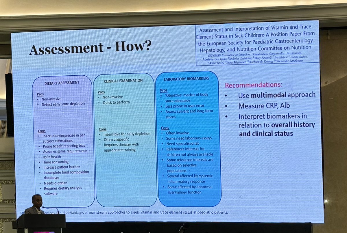 ChinSeng_Gan's tweet photo. Dr @PravinPICU spoke about assessing nutritional status children in PICU, and share methods of screening and assessment in this for those group of patients #ASMIC2024 #paedsicu https://t.co/zoZwz8P4Kf