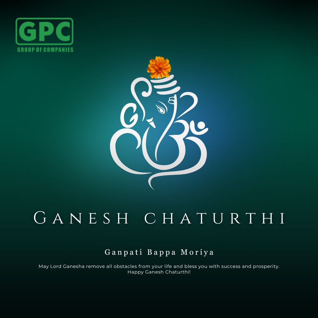 GPC_group_'s tweet photo. Let's celebrate the festival of beginnings with gratitude and joy. May Lord Ganesha bless us all with wisdom and success. Happy Ganesh Chaturthi! 🎉 #GaneshChaturthi #GPC #NewBeginnings https://t.co/3D45Qi6aI4