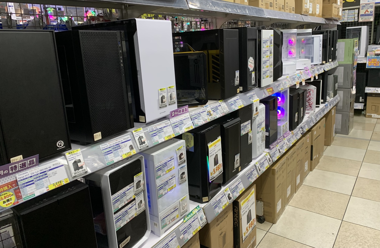 ツクモパソコン本店 в X: „【本店2F】 トップへ420mm ツクモパソコン本店 в X: „【本店2F】 トップへ420mm
