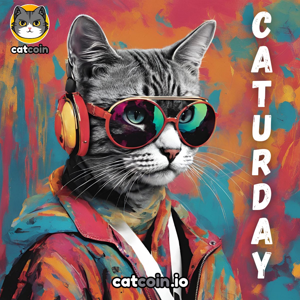 Happy Caturday to all you cool $CATS - $15 #USDT

• Follow <a href="/officialcatcoin/">Official Catcoin</a>
• Retweet 
• And comment #Catcoin #Caturday #giveaway 

24 hours