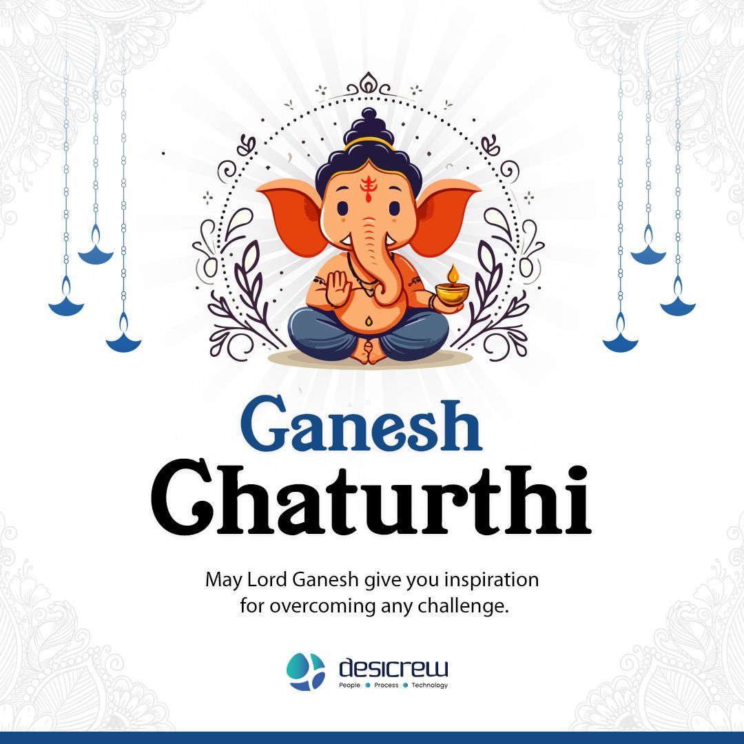 From all of us to all of you, wishing you a very happy Ganesh Chaturthi!
May God Ganesha shower us with peace, prosperity, health, happiness and success! 🥳 

#ganeshchaturthi #happyganeshchathurti #Celebration #festival