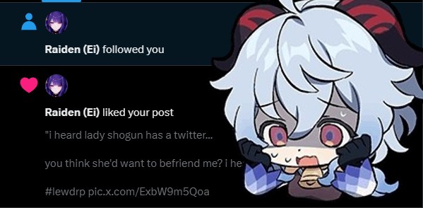 LovingInIce's tweet image. "MISTAKES WERE MADE, MISS SHOGUN I DIDN'T MEAN IT, I DIDN'T HEAR ANYTHING!"