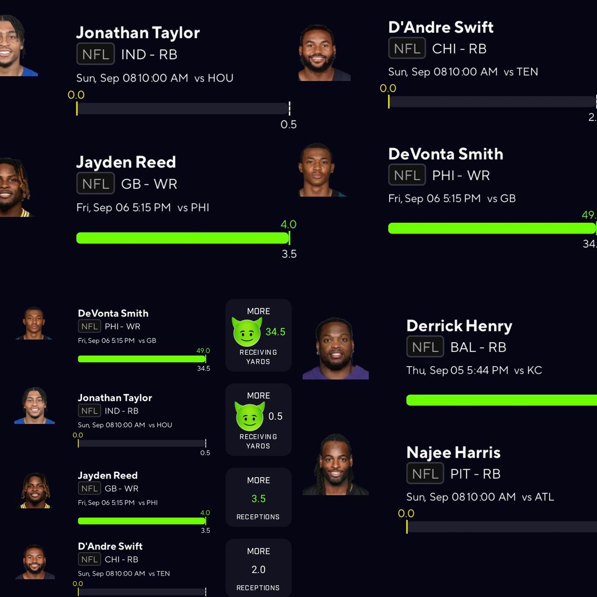 NotADocBets's tweet image. Welcome back NFL 🤝🏽 

We got some slips in the bank already and others half way there ⏳

Lock in with us below 🔥 

Free 5-day trial here ⬇️ 
dubclub.win/r/p/pri-z7drh/…

#DocsLocks #MLB #PrizePicks #BettingTwitter #BettingX #sportsbets