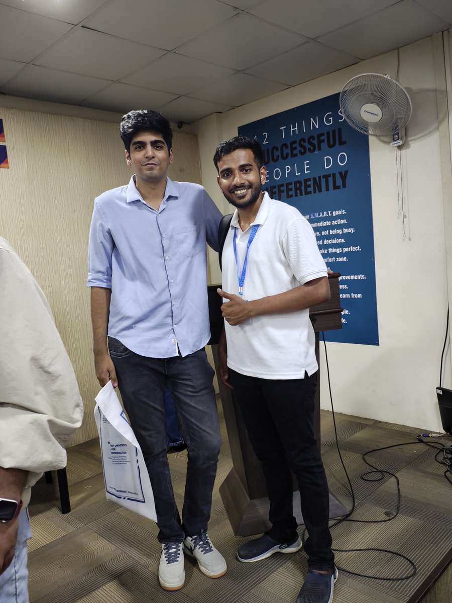 PKuriackal's tweet photo. At ETH Maxi's Gathering, Om Guram, Sandeep Singh, Umair, and Sarvesh discussed how blockchain enhances AI with security, transparency, and decentralization, impacting finance healthcare and supply chain management. #ETHMaxisPune #DEVCommunity #Blockchain https://t.co/0ylFaNadbi