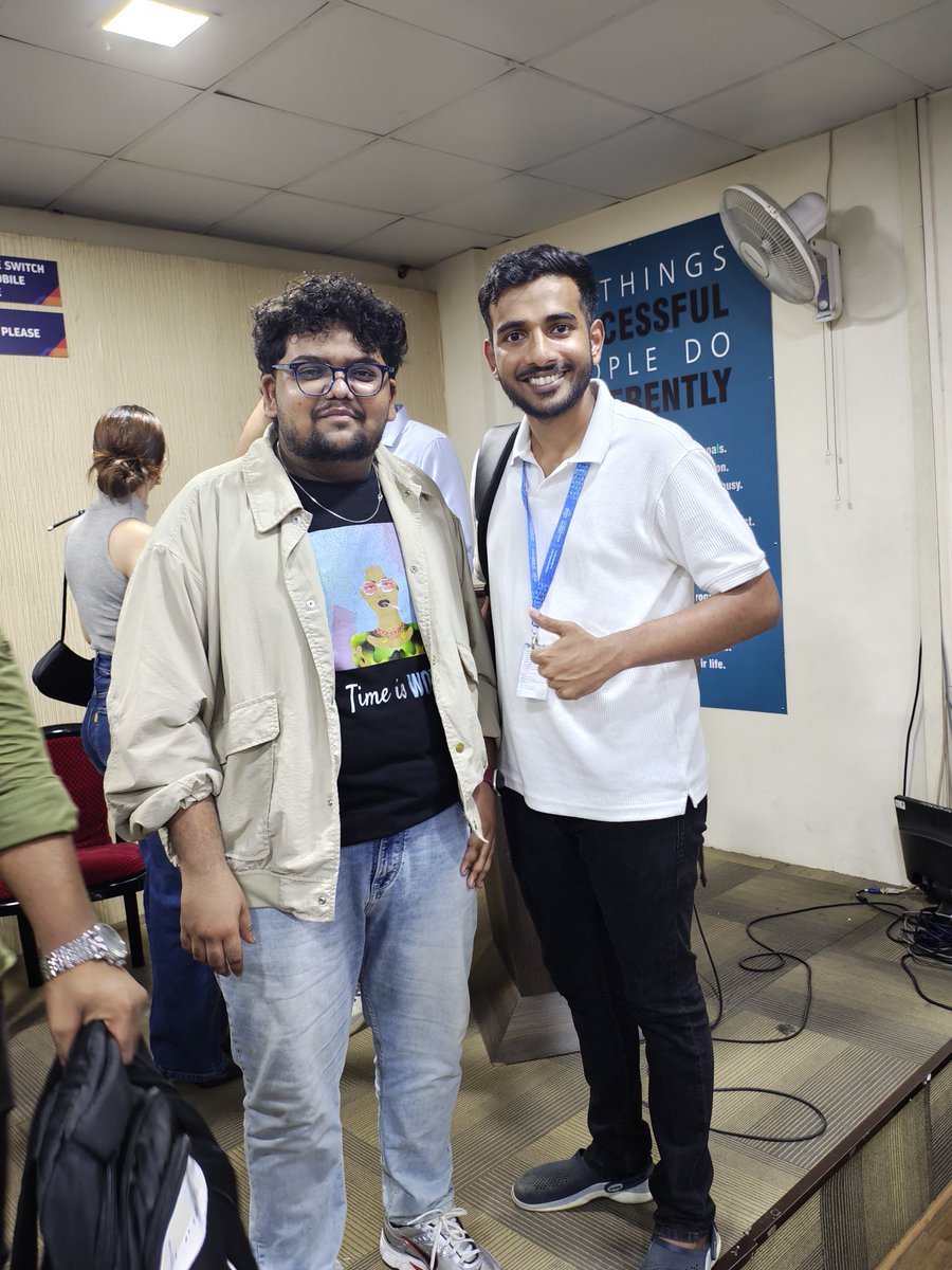PKuriackal's tweet photo. At ETH Maxi's Gathering, Om Guram, Sandeep Singh, Umair, and Sarvesh discussed how blockchain enhances AI with security, transparency, and decentralization, impacting finance healthcare and supply chain management. #ETHMaxisPune #DEVCommunity #Blockchain https://t.co/0ylFaNadbi