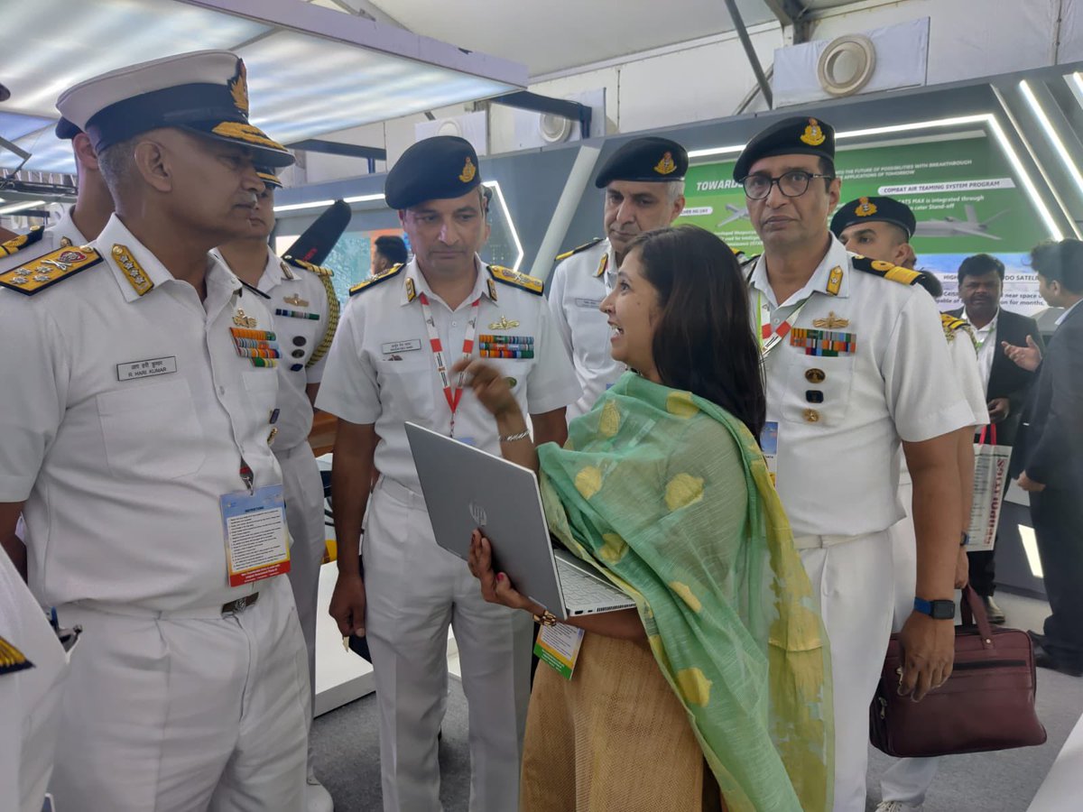 Arun_Golaya's tweet photo. She talks on underwater acoustic sensors being developed for @indiannavy under @India_iDEX #SPRINT. This was also showcased at last #Swavlamban and #DefExpo. Do listen in to the podcast. 2/2
@Aryan_warlord @AadiAchint @UmaSudhindra @lalashwa @DrBhatt_Pooja @asittingbull @sanushas https://t.co/cOIPdvCafM