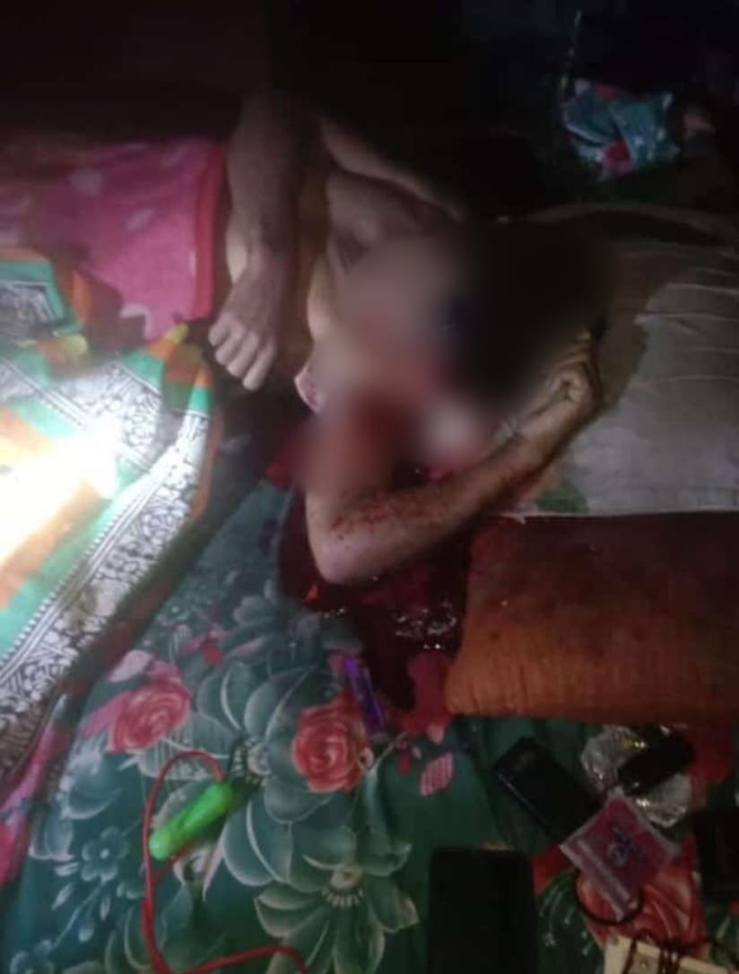 Yet another brutal killing in #Nungchappi (#NingthemKhunou), #Jiribam, Manipur. 
A #Meitei villager attacked and killed in his sleep by #KukiTerrorists . 
Where is the protection for the people? 
How long will <a href="/Spearcorps/">SpearCorps.IndianArmy</a>, <a href="/official_dgar/">The Assam Rifles</a>, <a href="/adgpi/">ADG PI - INDIAN ARMY</a> stand by as violence continues?