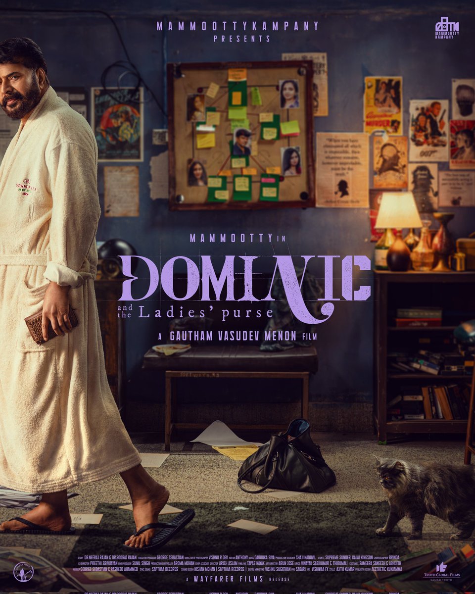 MammoottyKampany (@mkampanyoffl) on Twitter photo Presenting the First Look Poster of Dominic and The Ladies' purse , Directed by Gautham Vasudev Menon & Produced by MammoottyKampany
#Mammootty <a href="/mammukka/">Mammootty</a> <a href="/MKampanyOffl/">MammoottyKampany</a> #DominicAndTheLadiesPurse #MammoottyKampany #GauthamVasudevMenon <a href="/menongautham/">Gauthamvasudevmenon</a> #WayfarerFilms <a href="/SamadTruth/">SAMAD TRUTH</a> Presenting the First Look Poster of Dominic and The Ladies' purse , Directed by Gautham Vasudev Menon & Produced by MammoottyKampany
#Mammootty <a href="/mammukka/">Mammootty</a> <a href="/MKampanyOffl/">MammoottyKampany</a> #DominicAndTheLadiesPurse #MammoottyKampany #GauthamVasudevMenon <a href="/menongautham/">Gauthamvasudevmenon</a> #WayfarerFilms <a href="/SamadTruth/">SAMAD TRUTH</a>