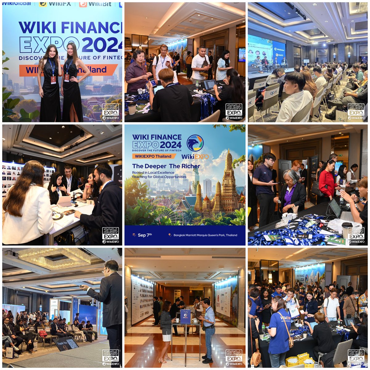 WikiFX_Eng's tweet image. 🇹🇭 Sawatdee Ka! WikiEXPO Thailand kicks off today! 🎉

Can’t join in person? Tune in to our live stream for expert insights! 🌍💼

🔗 Watch Live: liveroom.wikifx.com/en/live/202409…

#WikiEXPOThailand2024 #FintechInsights #JoinUsLive