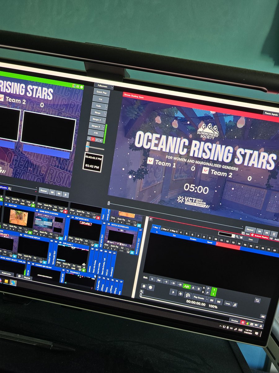 TJ Bruce | tjbruce17594 (@tjbruce17594) on Twitter photo I'm excited to be producing the first day of #OceanicRisingStars✨️ for <a href="/SumSocOCE/">Summoners' Society 🔜✈️ PAX</a>!
Can't wait to start this #VALORANT OFF//SEASON for OCE with a bang! 🥳
Best of luck to everyone competing and most importantly, Have Fun!
twitch.tv/SumSoc I'm excited to be producing the first day of #OceanicRisingStars✨️ for <a href="/SumSocOCE/">Summoners' Society 🔜✈️ PAX</a>!
Can't wait to start this #VALORANT OFF//SEASON for OCE with a bang! 🥳
Best of luck to everyone competing and most importantly, Have Fun!
twitch.tv/SumSoc