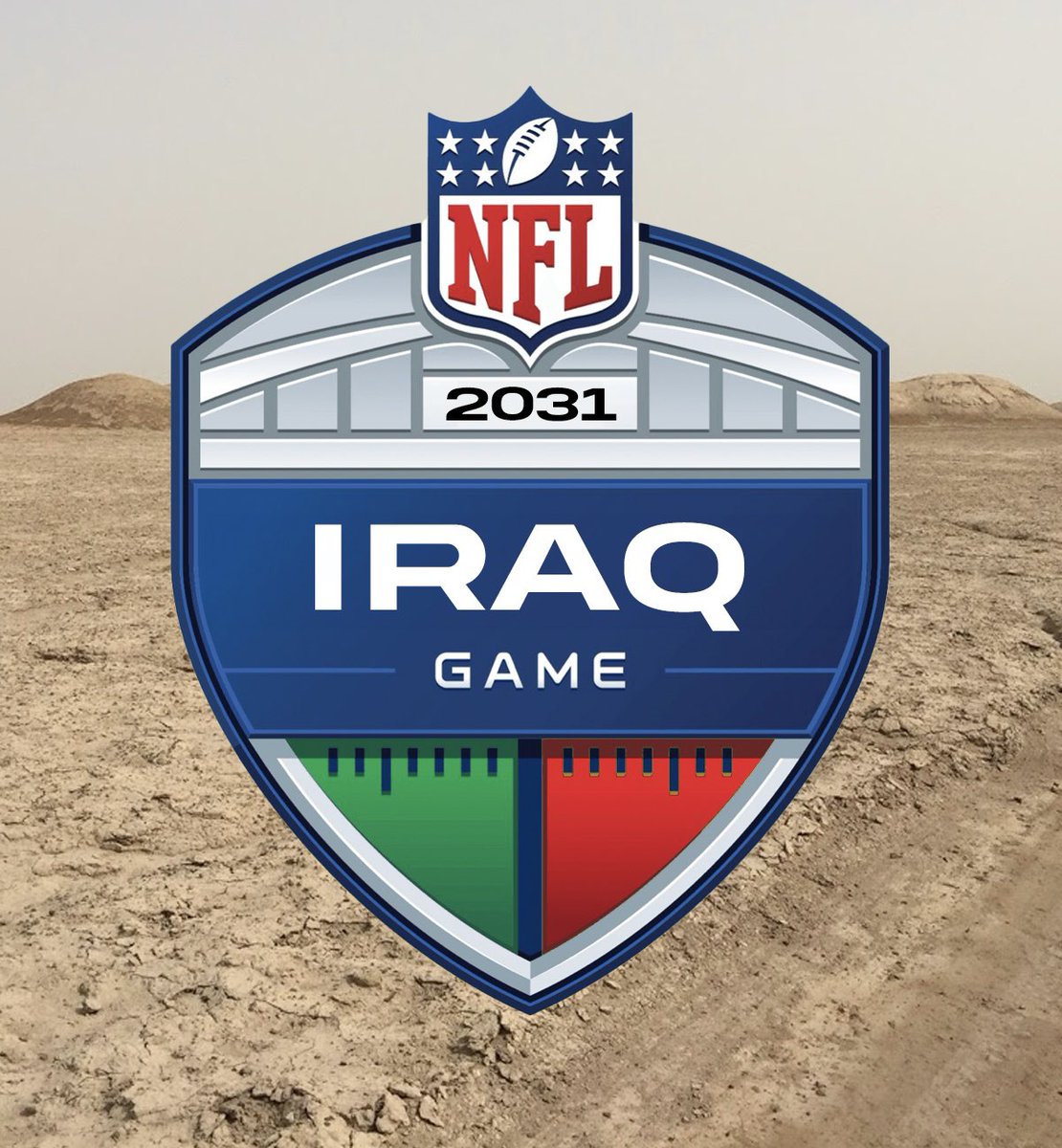 NFLMemes's tweet image. The NFL in a few years for no reason whatsoever