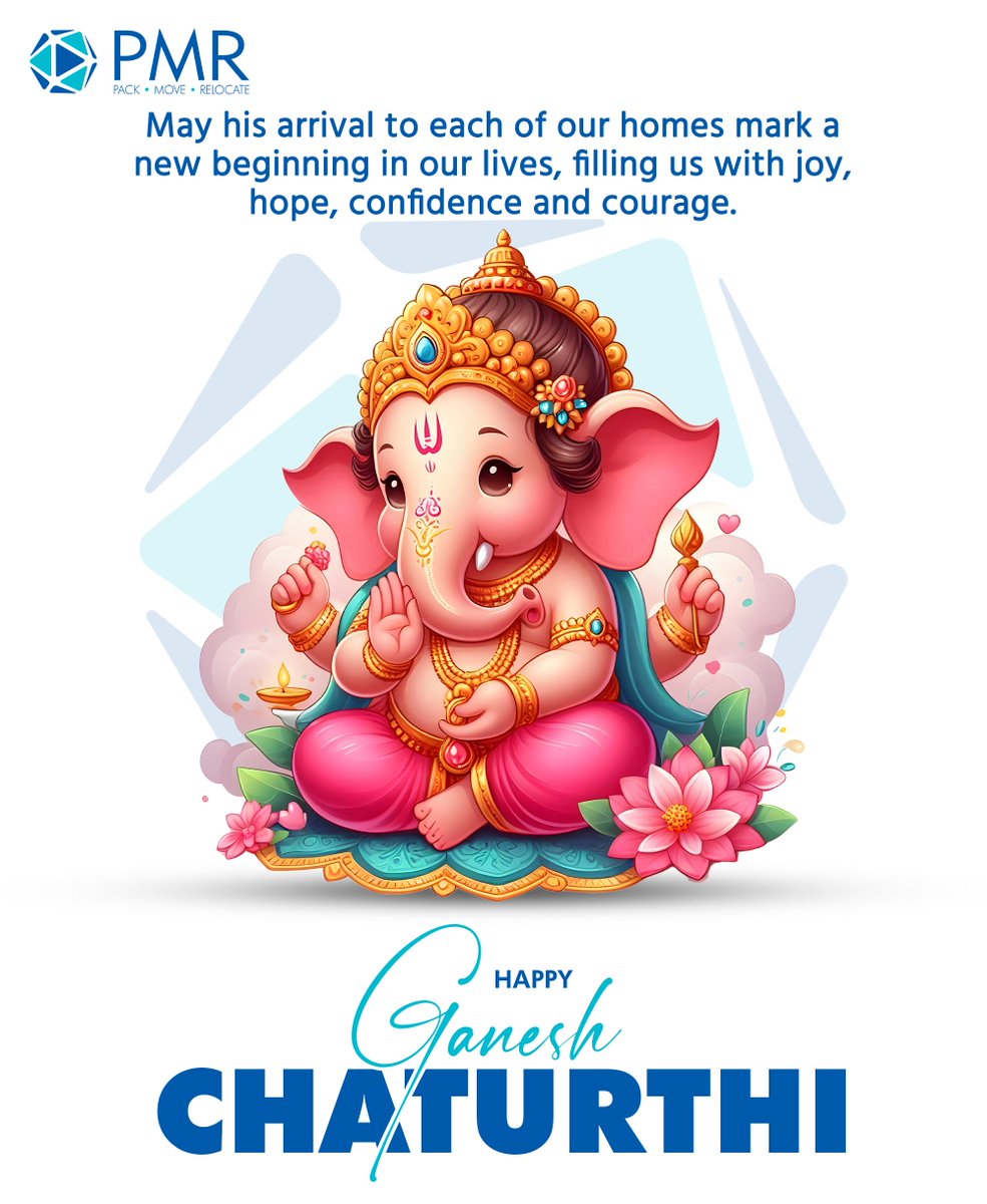 🌸 Embracing the Spirit of Ganesh Chaturthi! 🌸

As we welcome the divine presence of Lord Ganesha into our homes and hearts this Ganesh Chaturthi, let's celebrate new beginnings, wisdom, and the removal of obstacles. 🙏🏼✨ 

#GaneshChaturthi  #FestivalOfJoy #PMR
