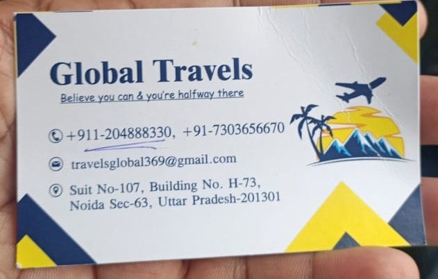 نوئیڈا کے اس ٹریول ایجنٹ کو کوئی جانتا ہے؟ 
اس نے بہت سارے لوگوں کو دبئی میں نوکری دینے کا ویزا بیچا، اسٹمپ کرایا اور جعلی ٹکٹ پکڑا کر آفس بند اور موبائل سوئچ آف کر لیا۔ کل سے یہ لوگ فرار ہیں۔ 
 
#NoidaPolice #CMYogiAdityanath #DelhiPolice