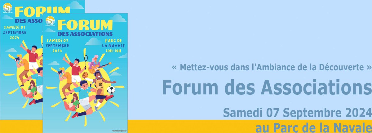LaSeyne's tweet photo. #LaSeyne Le Forum des Associations 2024, le 07 Septembre - en savoir plus sur  https://t.co/AG0DYTZbNe https://t.co/OdJZknArkV