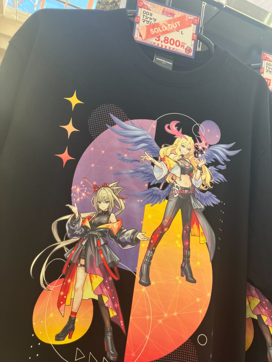 【大きいサイズ】モンスト ルシファー コラボTシャツ モンスターストライク Tシャツ 新生・堕天の王 ルシファー
